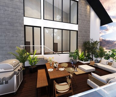 Wooden furnishings