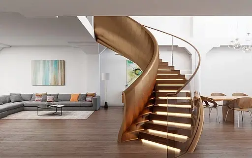 Organic stairs