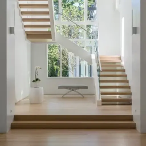U-shaped stairs